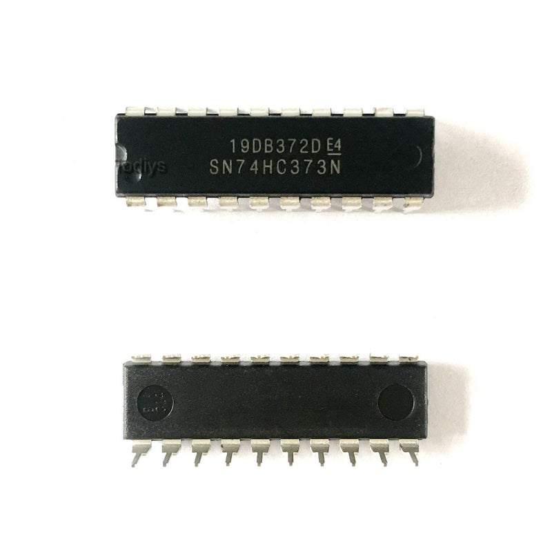 Todiys New 15Pcs for 74HC373 SN74HC373N HD74HC373P DM74HC373N MC74HC373AN DIP-20 Octal Transparent D-Type Latches IC Chip SN74HC373